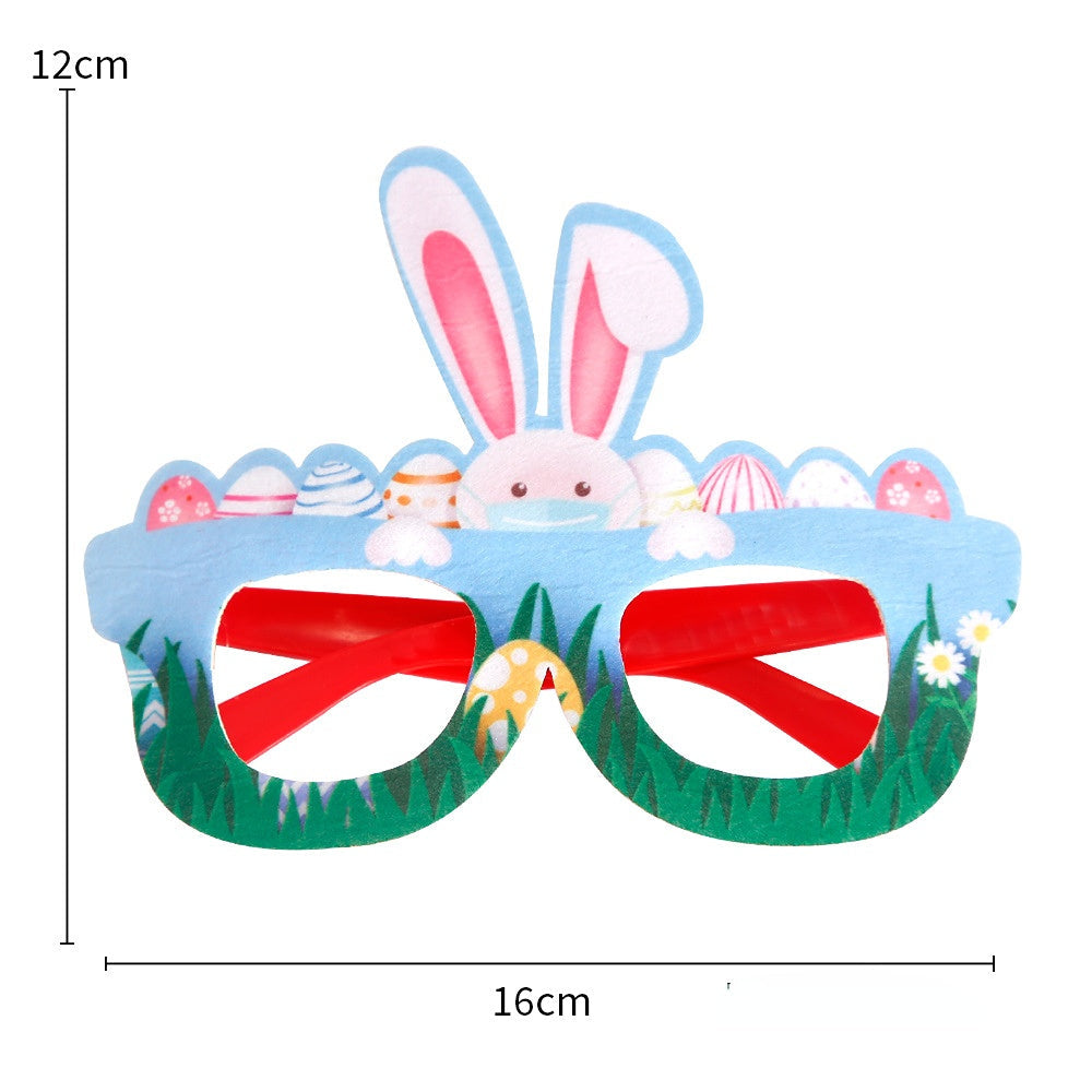 Wholesale Plastic Easter Decoration Bunny Glasses